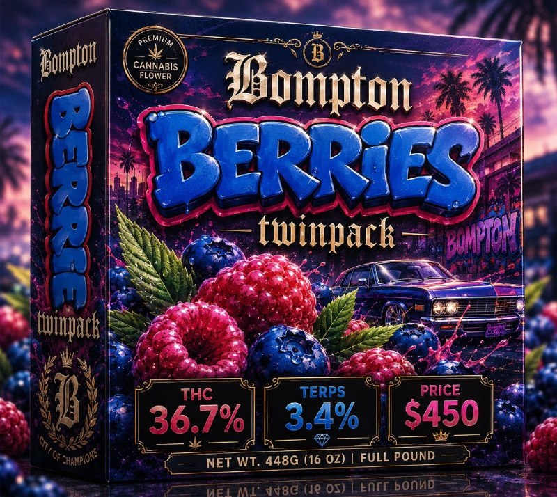 Bompton Berries - Twin Pack Exotics