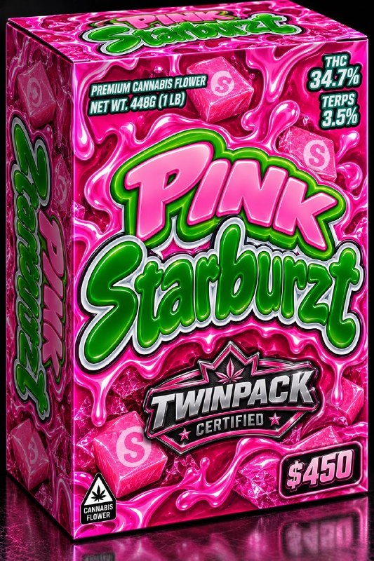 Pink Starburzt - Twin Pack Exotics